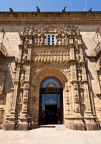 Hostal de los Reyes Católicos a Santiago de Compostela, Galizia