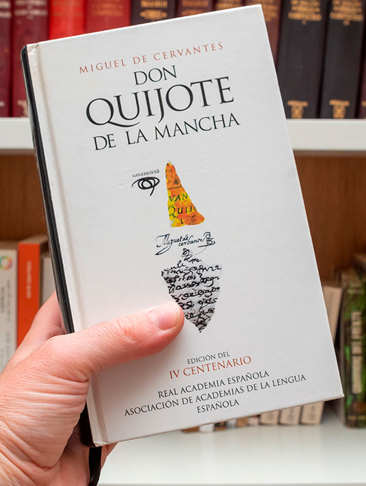 Libro Don Chisciotte della Mancia di Miguel de Cervantes