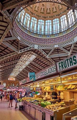 Mercado Central en Valencia