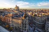 Vue de la Gran Vía, Madrid