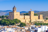 Vue de l'Alcazaba d'Antequera, Malaga (Andalousie)