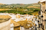 Veduta di Baena, a Cordova (Andalusia)