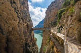 Caminito del Rey à Malaga, Andalousie