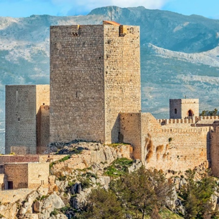 Castillo de Santa Catalina en Jaén
