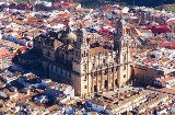 Vue aérienne de la cathédrale de Jaén (Andalousie)