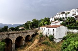 Vue panoramique de Jimena de la Frontera, dans la province de Cadix (Andalousie)