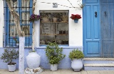 Una via di Lanjarón (Granada, Andalusia)