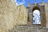 Arc arabe à Medina Sidonia (province de Cadix, Andalousie)