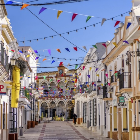 Streets in Moguer, Huelva (Andalusia)