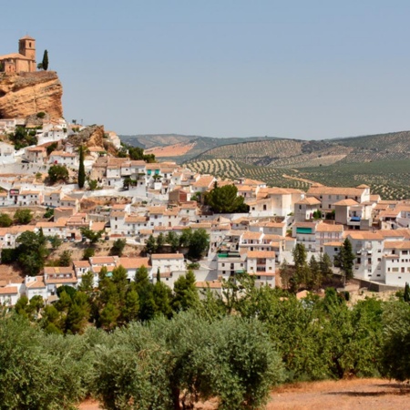 View of Montefrío, Granada