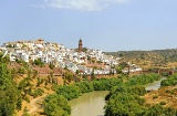 Vue de Montoro (province de Cordoue, Andalousie), à côté du Guadalquivir