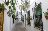 Architettura tradizionale e decorazione tipica di Priego de Córdoba (Cordova, Andalusia)