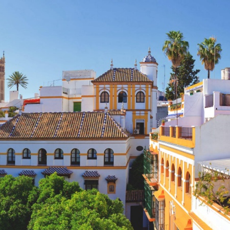 Panoramica di Siviglia (Andalusia)