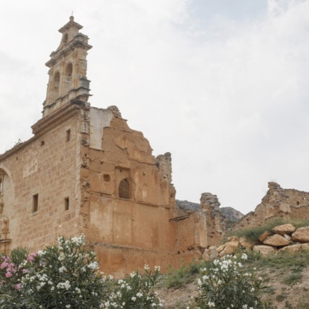 Ruinas del Convento de los monjes Servitas, en Castellote (Teruel, Aragón)