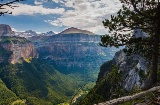 Vista de Ordesa e Monte Perdido no Parque Nacional do mesmo nome. Huesca