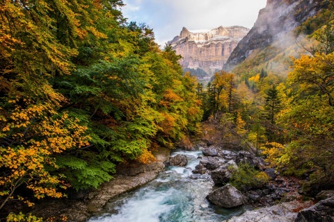 Parque Nacional de Ordesa y Monte Perdido, em Huesca, Aragón