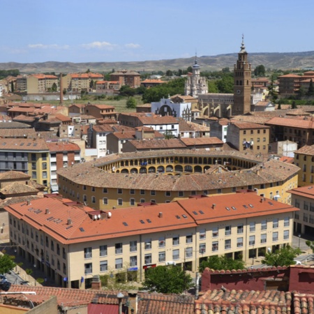 Vista panorâmica de Tarazona, Zaragoza (Aragón)