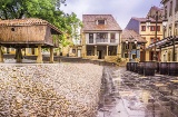 Place de Carbayedo à Avilés (Asturies)