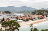 Vue panoramique de Ribadesella, dans les Asturies