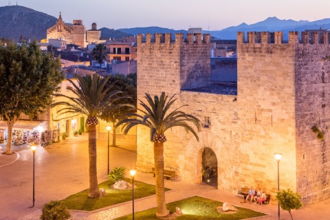 Old town of Alcúdia (Mallorca, Balearic Islands)