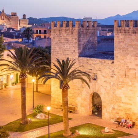 Centro storico di Alcúdia (Maiorca, Isole Baleari)