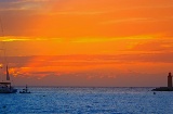 Atardecer en el puerto Andratx. Mallorca