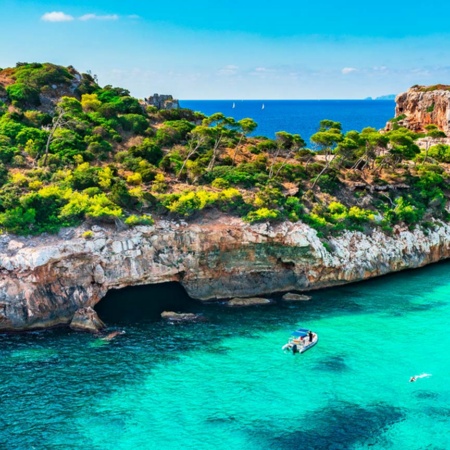 Caló d’es Moro em Santanyí, Maiorca