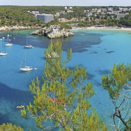 Cala Galdana à Ferrerías (Minorque, îles Baléares)