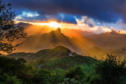 Risco Caído à Artenara, Grande Canarie