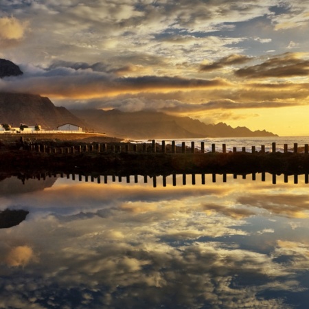 Piscinas naturais em Agaete. Gran Canaria