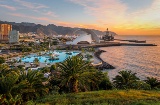 Santa Cruz de Tenerife nas Ilhas Canárias