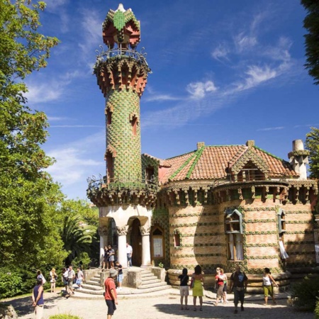 El Capricho, en Comillas (Cantabria)