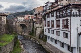 Veduta di Potes, in Cantabria
