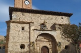 Extérieur de l'église San Pedro à Belorado