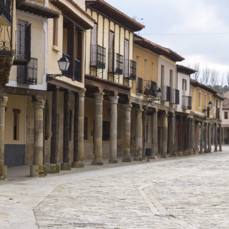 Porticati tradizionali di Ampudia (Palencia, Castiglia e León)