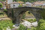 Ponte Medievale Aquelcabos ad Arenas de San Pedro (Ávila, Castiglia e León)