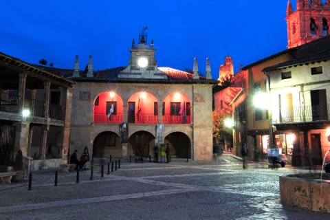 Plaza Mayor de Ayllón (Segóvia, Castilla y León)