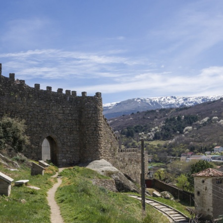 Vue panoramique de Béjar (province de Salamanque, Castille-León).