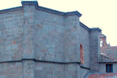 Convento Santa María de Gracia, Ávila. Vista aérea. 