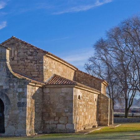 Igreja de San Juan Bautista, em Baños de Cerrato. Palência