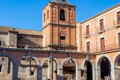 Chiesa di San Juan Bautista, dal Mercado Chico. Ávila.