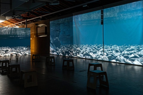 Interior del Museo del agua, Palencia