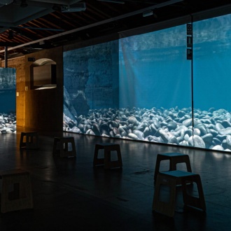 Interior del Museo del agua, Palencia