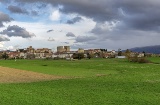 Vue panoramique de Medina de Pomar, dans la province de Burgos (Castille-León)
