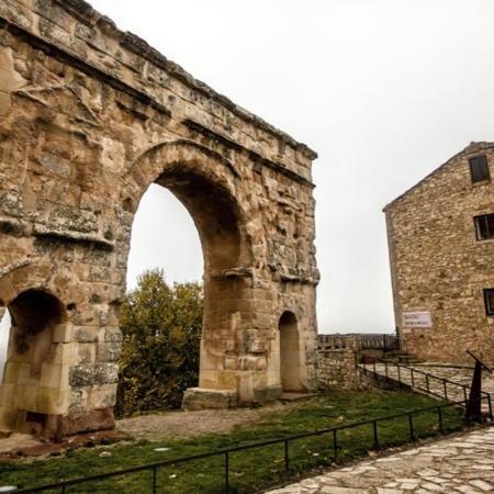 Arch of Triumph in Medinaceli, Soria (Castilla y León)