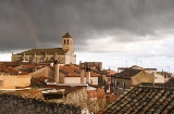 "Panoramica di Simancas (Valladolid, Castiglia e León) "