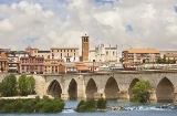 Panoramica di Tordesillas, Valladolid (Castiglia e León)