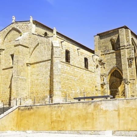 Iglesia de Santa María, en Villalcázar de Sirga (Palencia, Castilla y León)