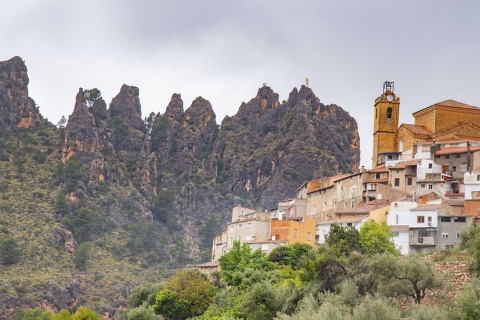 Vista de Ayna (Albacete, Castela-Mancha)