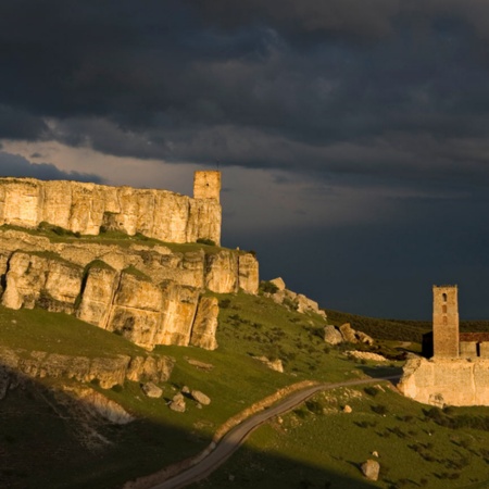 Église et château d’Atienza